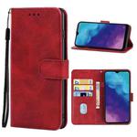 For ZTE Blade V30 Vita Leather Phone Case(Red)