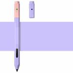 Contrasting Color Series Liquid Silicone Protective Case For MicroSoft Surface Pen(Lavender Purple)
