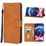 For ZTE Nubia Red Magic 7S Pro Leather Phone Case(Brown)