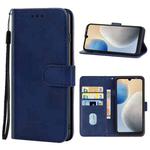For Tecno Pop 6 Leather Phone Case(Blue)