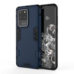 For Galaxy S20 Ultra 3 in 1 Full Coverage Shockproof PC + TPU Protective Case(Navy Blue)