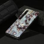 For Xiaomi Mi 10 Marble Pattern Soft TPU Protective Case(Gray)