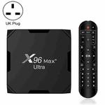 H96 Max+ Ultra 4GB+32GB Amlogic S905X4 8K Smart TV BOX Android 11.0 Media Player, Plug Type:UK Plug