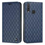 For vivo Y12 / Y15 / Y17 / Y11 S11 RFID Diamond Lattice Flip Leather Phone Case(Blue)