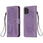 For iPhone 11 Pro Dream Catcher Printing Horizontal Flip Leather Case with Holder & Card Slots & Wallet & Lanyard(Purple)