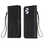 For iPhone 11 Pro Max Dream Catcher Printing Horizontal Flip Leather Case with Holder & Card Slots & Wallet & Lanyard(Black)