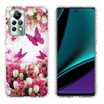 For Infinix Note 11s / Note 11 Pro 2.0mm Airbag Shockproof TPU Phone Case(Dancing Butterflies)