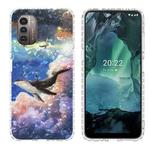 For Nokia G21 / G11 2.0mm Airbag Shockproof TPU Phone Case(Whale)