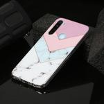 For Xiaomi Redmi Note 8 Marble Pattern Soft TPU Protective Case(Tricolor)