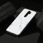 For Xiaomi Redmi Note 8 Pro Marble Pattern Soft TPU Protective Case(White)