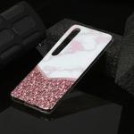 For Xiaomi Mi 10 Marble Pattern Soft TPU Protective Case(Colorblock)