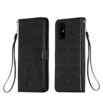 For Galaxy S20 Plus Dream Catcher Printing Horizontal Flip Leather Case with Holder & Card Slots & Wallet & Lanyard(Black)
