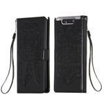 For Galaxy A80 Dream Catcher Printing Horizontal Flip Leather Case with Holder & Card Slots & Wallet & Lanyard(Black)