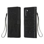 For Galaxy Note 10 Dream Catcher Printing Horizontal Flip Leather Case with Holder & Card Slots & Wallet & Lanyard(Black)