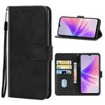 For OPPO A97 Leather Phone Case(Black)