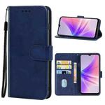 For OPPO A97 Leather Phone Case(Blue)