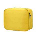 Multifunctional Thickened Large-capacity Document Storage Bag, Specification:Single Layer(Gold Yellow)