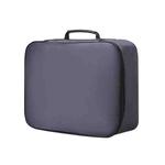 Multifunctional Thickened Large-capacity Document Storage Bag, Specification:Three Layers with Card Slot(Grey)