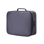 Multifunctional Thickened Large-capacity Document Storage Bag, Specification:Three Layers with Password Lock(Grey)