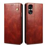 For Honor 70 Pro / 70 Pro+ Oil Wax Crazy Horse Texture Leather Phone Case(Brown)