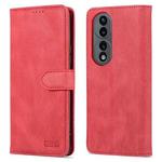 For Honor 70 / 70 Pro AZNS Dream II Skin Feel Horizontal Flip Leather Case(Red)