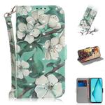 For Huawei P40 lite 3D Painting Horizontal Flip Leather Case with Holder & Card Slot & Wallet & Lanyard(Watercolor flowers)