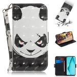 For Huawei nova 6 SE 3D Painting Horizontal Flip Leather Case with Holder & Card Slot & Wallet & Lanyard(Angry bear)