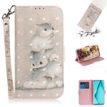 For Huawei nova 6 SE 3D Painting Horizontal Flip Leather Case with Holder & Card Slot & Wallet & Lanyard(Squirrel)