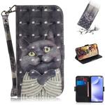 For Xiaomi Redmi K30 3D Painting Horizontal Flip Leather Case with Holder & Card Slot & Wallet & Lanyard(Embrace the cat)