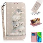 For Xiaomi Mi Note 10 3D Painting Horizontal Flip Leather Case with Holder & Card Slot & Wallet & Lanyard(Squirrel)