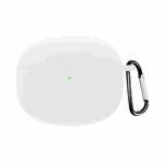 For Redmi Buds4 Pro Silicone Earphone Protective Case with Hook(White)