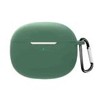 For Redmi Buds4 Pro Silicone Earphone Protective Case with Hook(Dark Green)