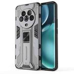 For Honor Magic4 Supersonic PC + TPU Shock-proof Protective Phone Case(Grey)