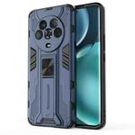 For Honor Magic4 Supersonic PC + TPU Shock-proof Protective Phone Case(Blue)