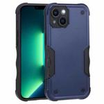 For iPhone 14 Non-slip Shockproof Armor Phone Case (Blue)