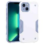 For iPhone 14 Plus Non-slip Shockproof Armor Phone Case (White)