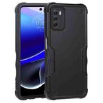 For Motorola Moto G 5G 2022 Non-slip Shockproof Armor Phone Case(Black)