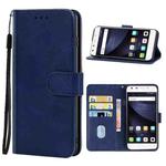 For ZTE Blade A0622 / A0620 / A0605 Leather Phone Case(Blue)