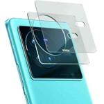 For vivo X80 5G imak Integrated Rear Camera Lens Tempered Glass Film with Lens Cap