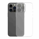 For iPhone 14 Frosted PC Shockproof Phone Case (Transparent)