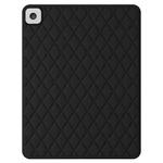 Diamond Lattice Silicone Tablet Case For iPad mini 5 / 4 / 3 / 2 / 1(Black)