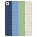 Diamond Lattice Silicone Tablet Case For iPad mini 5 / 4 / 3 / 2 / 1(Rainbow 7)
