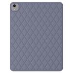 For iPad mini 6 Diamond Lattice Silicone Tablet Case(Grey)