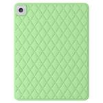 Diamond Lattice Silicone Tablet Case For iPad Pro 10.5 2019 / 2017(Green)