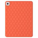Diamond Lattice Silicone Tablet Case For iPad Pro 10.5 2019 / 2017(Orange)