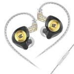 KZ-EDX Ultra Dual Magnetic Dynamic In-Ear Headphones,Length: 1.2m(With Microphone)
