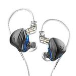 KZ-ZEX 1.2m Electrostatic Dynamic In-Ear Sports Music Headphones, Style:Without Microphone(Gun Grey)