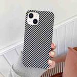 For iPhone 14 Carbon Fiber TPU Shockproof Phone Case (Light Grey)