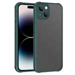 For iPhone 14 Pro Max Carbon Fiber PC + TPU Case (Green)