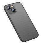 For iPhone 14 Matte PC + TPU Phone Case (Black)